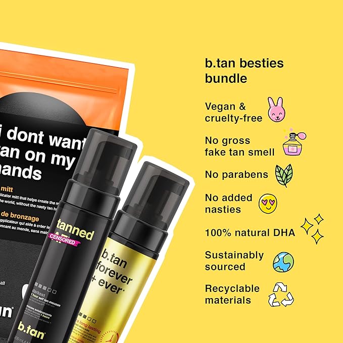 b.tan Dark & Long Lasting Self