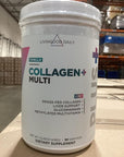 Livingood Daily Collagen Powder for Women and Men, Vanilla, Grass Fed Protein, Hydrolyzed Collagen Peptides with Vitamin C & Multi Vitamins for Hair, Skin, Nail & Gut Health, Gluten Free, 30 Servings