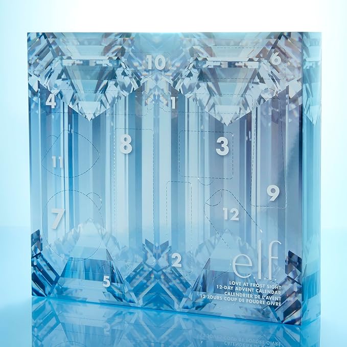 e.l.f. Love at Frost Sight 12-Day Advent Calendar 2025, Skincare Essentials & Festive Makeup In Limited-Edition Shades, Vegan & Cruelty-Free