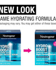 Neutrogena Hydro Boost Night Pressed Serum, Hyaluronic Acid Face Moisturizer for Normal to Extra Dry Skin, Delivers Overnight Hydration for Restored, Revitalized, Dewy Skin, 1.7 oz