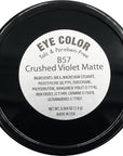 Crushed Violet Matte Purple Mauve Pressed Powder Single Vegan Eyeshadow; Talc, Paraben & Cruelty Free