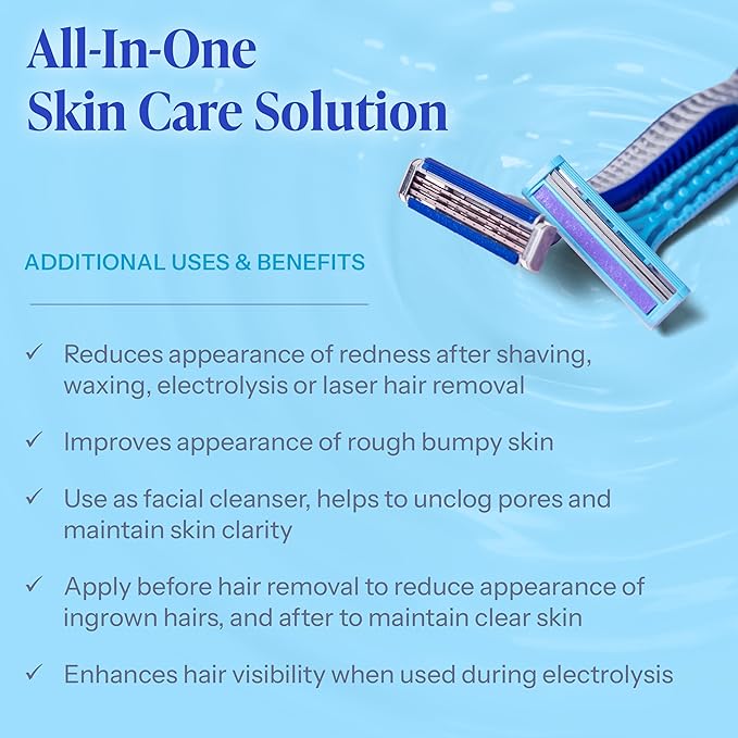 Tend Skin Razor Bump, Ingrown Hair Solution for Unsightly Razor Bumps, Ingrown Hair and Razor Burns, Post Shaving and Waxing Toner for Men and Women, Made in USA, 4 Oz