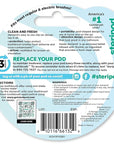 Steripod Clip-On Toothbrush Protector, Keeps Toothbrush Fresh and Clean, Fits Most Manual and Electric Toothbrushes, 1 Count