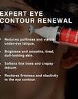 Supreme Eye Serum (0.5 fl oz) - Advanced Roll-On Formula | Designed to Aid Smoother Younger & Firmer-Looking Skin | Helps Reduce Puffiness Circles Fine Lines & Wrinkles | Boosts Elasticity