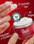 Olay Face Moisturizer, Regenerist Micro-Sculpting Cream for Women, Fragrance-Free - Hydrating, Anti-Aging, Anti-Wrinkle, Firming Skin Care - Hyaluronic Acid, Niacinamide, Amino Peptides, 1.7 Oz