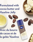 Vaseline Intensive Care Cocoa Radiant Lotion, 20.3 oz Bundled with Moisturizing Healing Jelly Butter, 7.5 and Shimmer Stick, 1.4 oz, Moisturized Skin Light Butter Scent
