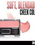 COVERGIRL Cheekers Blendable Powder Blush Pretty Peach, .12 oz (packaging may vary), 1 Count