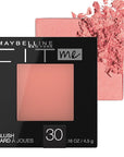 Maybelline Fit Me Powder Blush, Lightweight, Smooth, Blendable, Long-lasting All-Day Face Enhancing Makeup Color, Rose, 1 Count