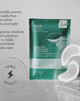 skyn ICELAND Dissolving Microneedle Under Eye Patches with 39% Hyaluronic Acid & Peptides No-Slip Eye Masks for Firming Wrinkles & Fine Lines, 3 Pairs