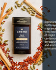 Cremo Palo Santo Aluminum Free Deodorant for Men, 48-hour Long Lasting Odor Protection, 2.65oz
