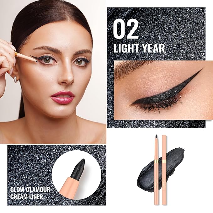 Oulac Waterproof Lipliner Pencil Set - Smooth and Creamy, Retractable Lip Makeup for Precision Application, Vegan & Cruelty-Free, 02+05+06