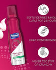 Suave Whipped Mousse - Captivating Curls for Wavy and Curly Hair, Anti-Frizz Styling Product for Flexible, Crunch-Free Styles, 7 oz (Pack of 2)