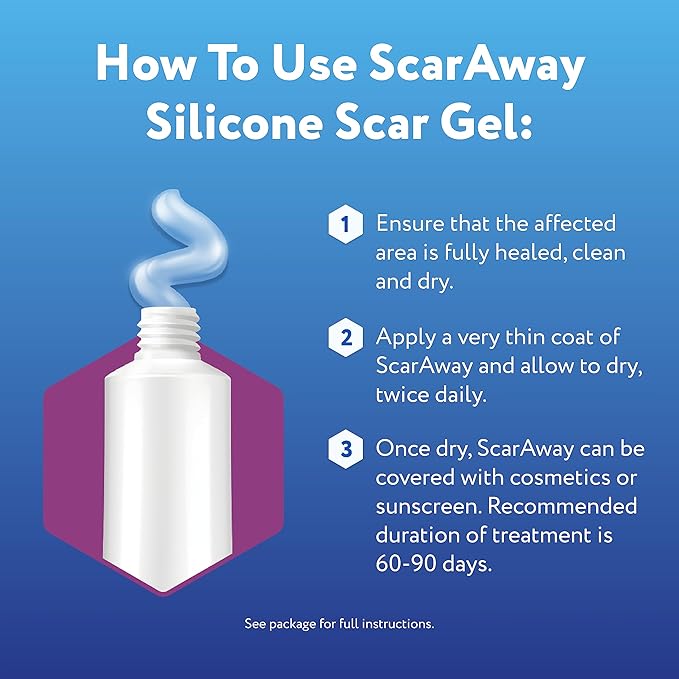 ScarAway Silicone Scar Gel, Helps Improve 20g