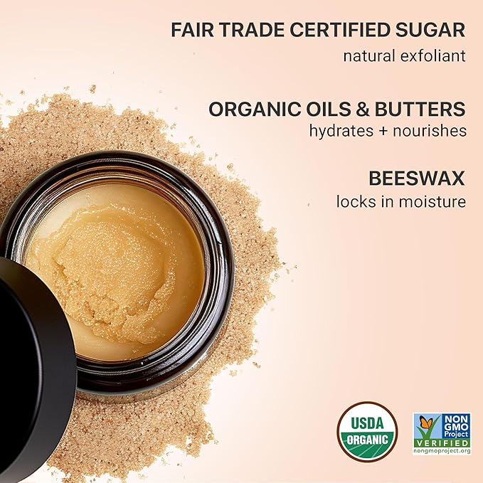 Organic Lip Scrub Vanilla - Lip