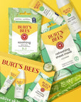 Burt's Bees Gentle Skin Care To-Go Set, Includes Cleanser, Towelettes, Lotion and Sheet Mask, Travel Size Facial Skin Care Products for Sensitive Skin, Natural Origin, 1 Gift Set