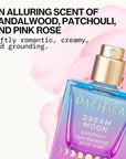 Pacifica Dream Moon Womens Spray Perfume 1 fl oz – Long-Lasting Floral Woody Fragrance for Her - Rose, Patchouli, Sandalwood – 100% Vegan, Cruelty-Free, Phthalate-Free Fragrance