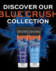 John Frieda Blue Crush Shampoo and Conditioner Set for Brunettes, Nourishes Color-Treated and Natural Hair, Blue Pigments for Vibrant, Cool-Toned Brunette Hair, 8.3 Oz, Pack of 2