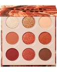 ColourPop Rock On Eyeshadow Palette - Warm, Earthy Terracotta Palette with Metallic and Matte Finishes - High-Pigment Eye Makeup with a Long-Wearing Formula (0.3 oz)