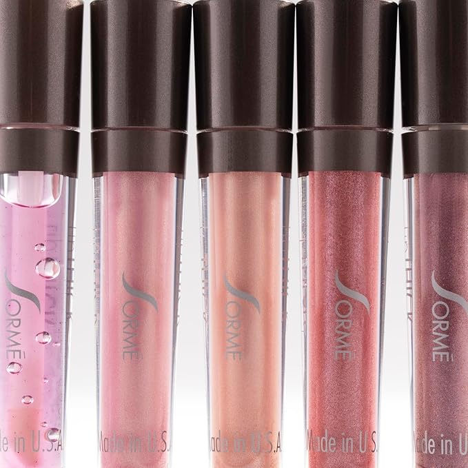 SORME Treatment Cosmetics LipThick Plumping Gloss for Shiny and Fuller Looking Lips | Doll Shade