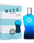 Hybrid & Company Blue For Men Eau De Toilette Natural Spray Vaporisateur 3.4 FL.OZ