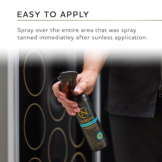 Norvell Post Sunless Hydrofirm Moisturizing Spray 8 fl oz – Professional Hydrating Spray to Extend Sunless Tan, Soften Skin, Enhance Color & Reduce Uneven Fade for a Smooth Finish