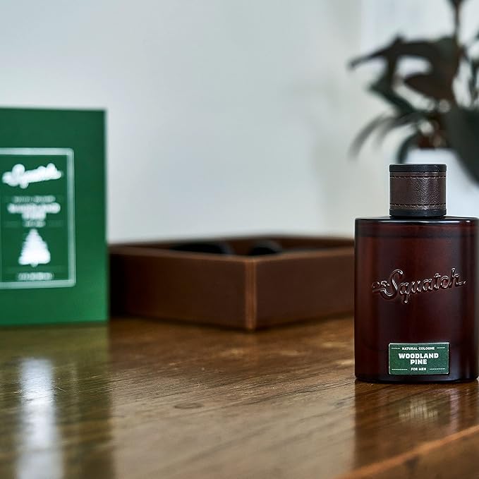 Dr. Squatch Natural Cologne for Men - Scent-Lock Technology and Sustainably-Sourced Ingredients - Woodland Pine Cologne (1.7 fl oz)