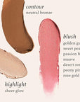 Julep Skip The Brush Cream to Powder Blush Stick - Rose Gold - Blendable and Buildable Color - 2-in-1 Blush and Lip Makeup Stick