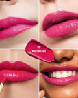 Oulac Moisturizing Shine Rose Pink Lipstick for Women, 2 in 1 Tinted Lip Balm for Winter, Hydrated Juicy and Glossy Lip Color for Dry, Cracked and Chapped Lips, Vegan 2.2g/0.07oz (09)
