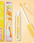 ColourPop Winx Club Ultra Glossy Lip Gloss - Hydrating, Sheer Orange Lip Gloss for Juicy, Fuller-Looking Lips - Formulated with Jojoba Oil to Moisturize & Nourish - Stella (0.11 oz)