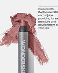 Wonderskin Lip Liner Pencil - 360 Contour Lipliner, Long Lasting, Sharpenable, Waterproof and Transfer-Proof Nude Lip Liner Pencil (Blush)