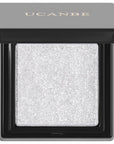 UCANBE Moonlight Single Eyeshadow Palette, Highly Pigmented Glitter Eye Shadow Powder, Professional Long-Lasting Waterproof Makeup Palette
