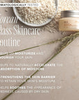 The Face Shop Rice Ceramide Moisturizing Cream - Rice Extract + Rice Bran Oil - Hydrating Targets Dryness, Brightening - Dermatologically Tested - Lightweight Moisturizer Face Cream - Korean Skin Care