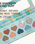 Pacifica Eyeshadow Palette – Malibu Mineral Eyeshadow, Blendable Neutral Shades with Velvet Matte, Shimmer & Metallic, Cocoa Butter Infused, Talc-Free, Vegan & Cruelty-Free, 0.24 oz (10 Shades)