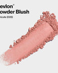 Revlon Blush, Powder Blush Face Makeup, High Impact 028 Apricute, 0.17 oz