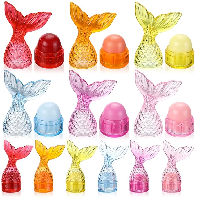 24 Pcs Mermaid Girl Birthday Party