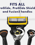 Gillette ProGlide Shield Razor Refills for Men, 4 Blade Refills