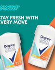 Degree Clinical Protection Antiperspirant Deodorant 72-Hour Sweat & Odor Protection Summer Strength Antiperspirant for Women 1.7 oz
