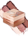 Maybelline New York Shadow Blocks Shadow Blocks Eyeshadow Palette, Stacked Eye Shadow Trio, 82nd & Park Ave, 0.08 oz