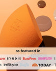 Real Techniques Ultimate Makeup Sponge Trio, Makeup Blending Sponges, For Liquid, Cream, & Powder Products, Powder & Foundation Sponges, Mini Makeup Sponge, Latex-Free Foam, Travel-Friendly, 3 Count