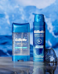 Gillette Dry Spray Antiperspirant and Deodorant for Men, 24/7 Sweat & Odor Protection, Anti-White Mark Technology, Arctic Ice Scent, 4.3 oz (Pack of 3)