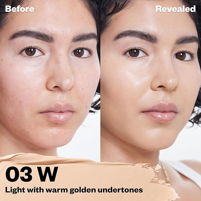 Kosas Revealer Concealer - Medium Coverage Makeup with 03 W)