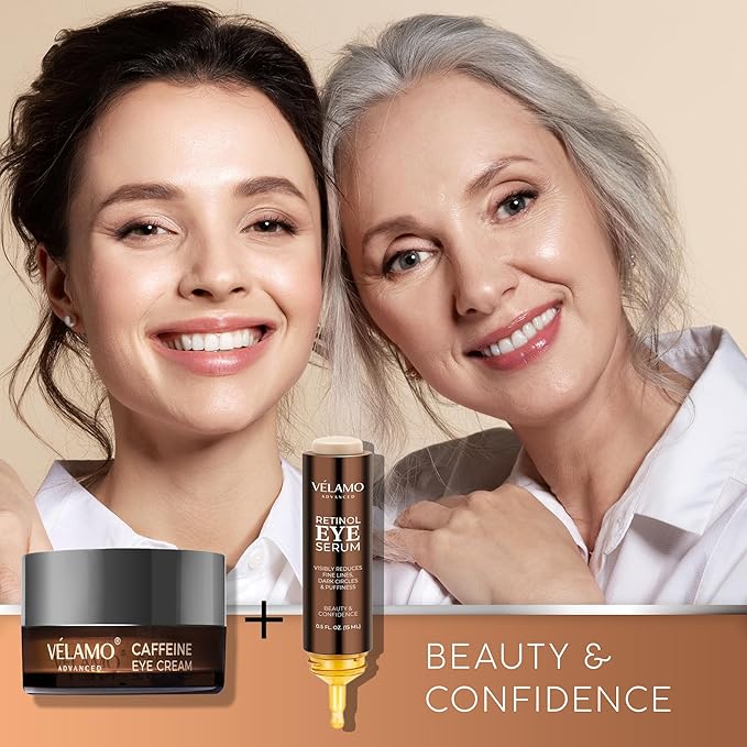 Velamo advanced caffeine eye cream: