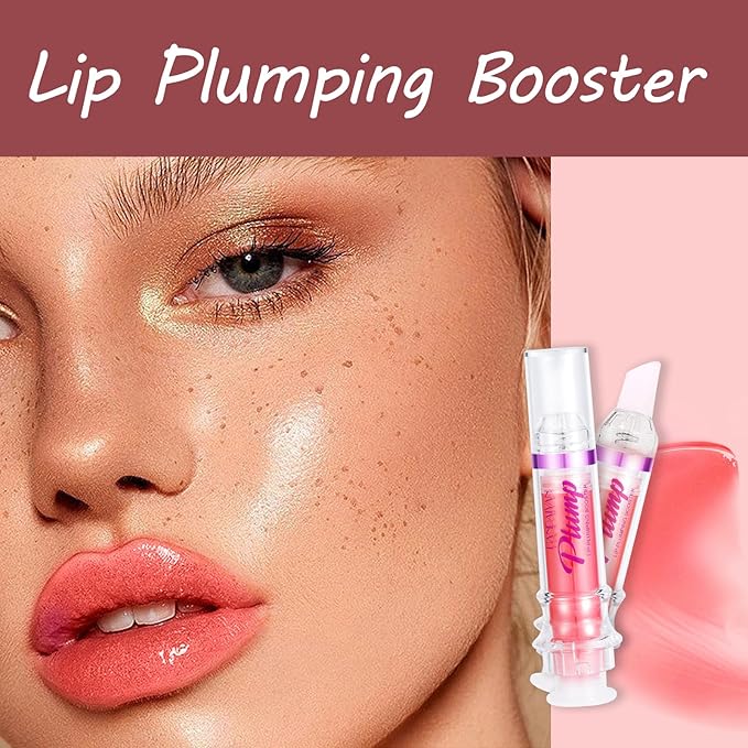 Lip Plumper Gloss 3 Colors Set,Natural