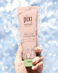 Pixi Beauty Glow Tonic Cleansing Gel 135ml | Glycolic Acid Facial Cleanser | Purify and Brighten Complexion | Ginseng Improves Circulation | 4.57 Fl Oz