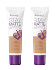 Rimmel Stay Matte Liquid Foundation, Warm Beige, 1 of 2