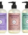 Mrs. Meyer's New Spring Scent Variety, 1 Rose, 1 Lilac, 1 Mint, 1 CT