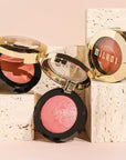 Milani Baked Blush, Powder Blush for Cheeks, Cruelty Free Makeup - Shape, Contour & Highlight Face for a Shimmery or Matte Finish -Luminoso