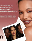 Mented Cosmetics Lip Liner for Women, Dark Brown Lipliner Lip Pencil, Waterproof Lipliner, Vegan + Cruelty Free Makeup, Bare