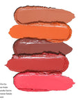 Oulac Orange Lipstick - Moisturizing Lip Stick Glossy Tinted Lip Balm, Sheer Shine Juicy Finish, Lightweight and Hydrating Formula for Dry Lip Care, Vegan 2.2g/0.07oz (08)