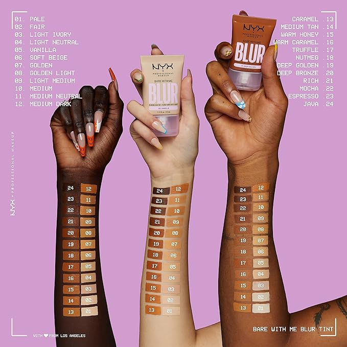 NYX PROFESSIONAL MAKEUP Bare With Me Blur Skin Light Medium